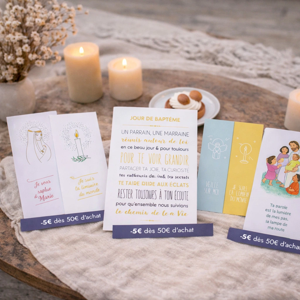 Cartes Baptème Fille